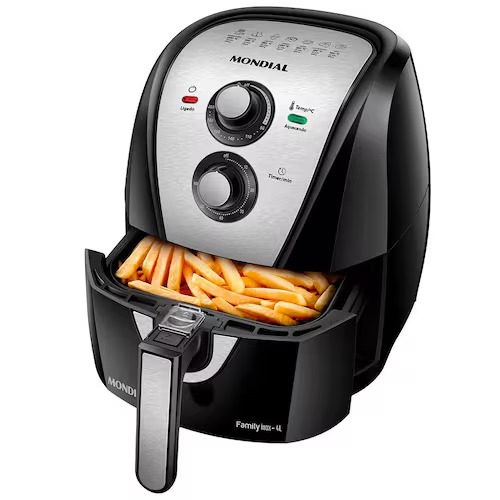 Fritadeira Elétrica Sem Óleo Air Fryer Mondial