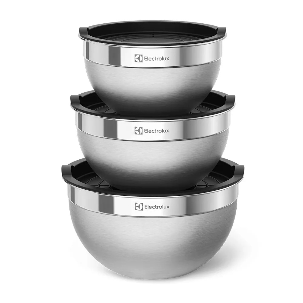 Conjunto Bowls de Inox Electrolux
